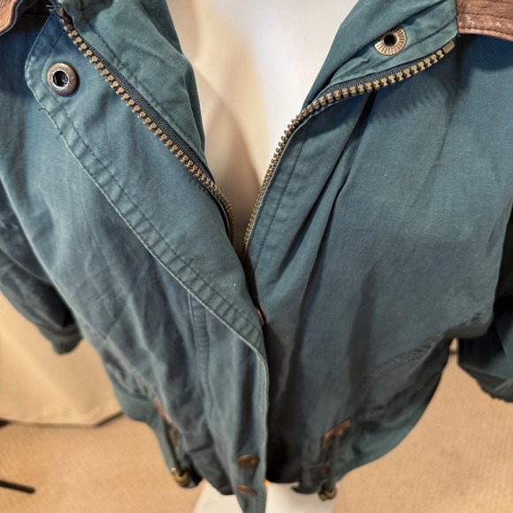 Metropolitan New York 10001 Teal Cotton Barn Chore Jacket L - Picture 4 of 8